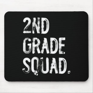 2e klas squad terug naar school leerling leraar muismat