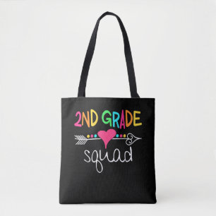 2e Klas Squad Tweede Leraar Leerling School Tote Bag