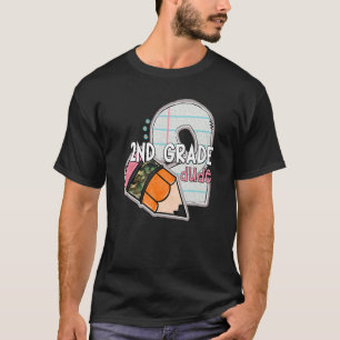2e klas Team Potlood Tweedeklas Student Teacher T-shirt