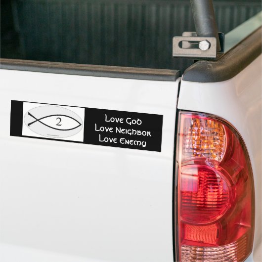 2e komst bumpersticker (Op Truck)