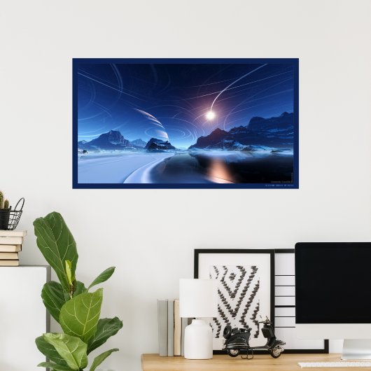 2e kromme van koude poster (Thuiskantoor)