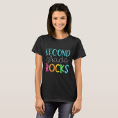 2e lerarenteam - tweedegraads stenen t-shirt (Voorkant volledig)