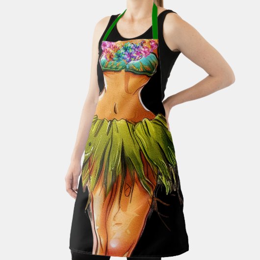 2e Luau of Keuken Lachen Schort (Insitu)