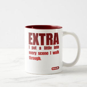 2e maaltijden Mok "Extra"