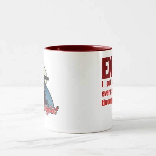 2e maaltijden Mok "Extra" (Center)