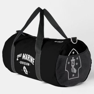 2e Marine Divisie Stille Tweede Distressed Black Plunjezak