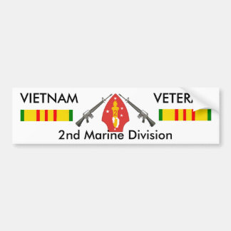 2e marinier Div bumper sticker