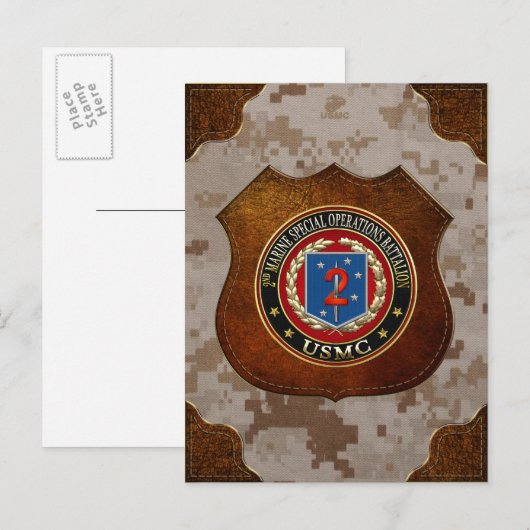 2e MSOB [3D] Briefkaart (Voorkant / Achterkant)