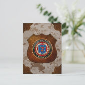 2e MSOB [3D] Briefkaart (Staand voorkant)