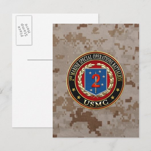 2e MSOB [3D] Briefkaart (Voorkant / Achterkant)