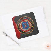 2e MSOB [3D] Vierkante Sticker (Envelop)