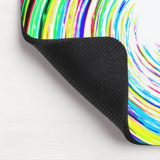 2e multigekleurde Vonkwervelkolom Muismat (Hoek)