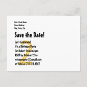 2e Opslagdatum Verjaardagsballonnen en Sterren S01 Aankondigingskaart (Achterkant)