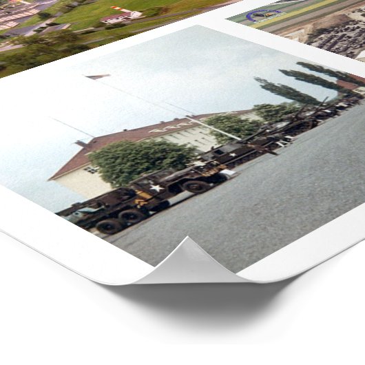 2e pantserCalvarium Duitsland Poster (Hoek)