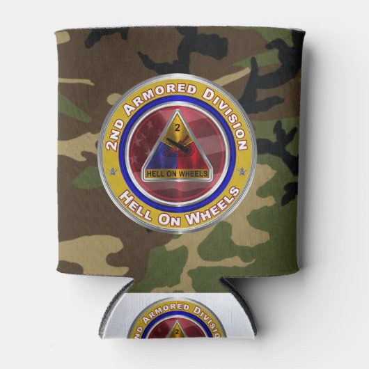 2e pantserdivisie blikjeskoeler (Voorkant)