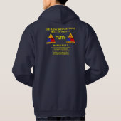 2e pantserdivisie "Hell on Wheels" FURY Hoodie (Achterkant)