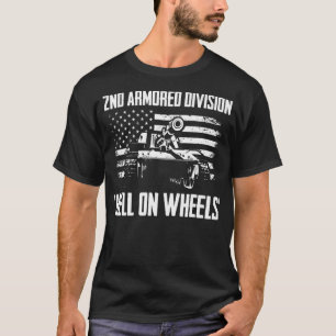 2e pantserdivisie Hell on Wheels T-shirt