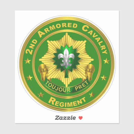 2e Pantserregiment ACR Sticker (Vel)