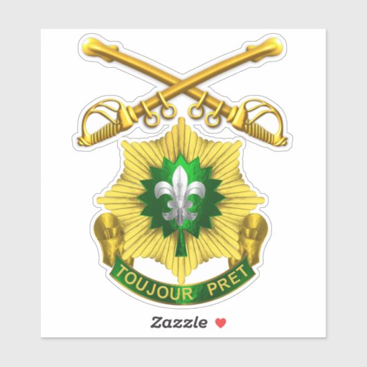2e Pantserregiment ACR Sticker (Vel)