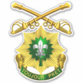 2e Pantserregiment ACR Sticker (Voorkant)