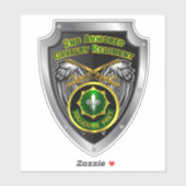 2e Pantserregiment ACR Sticker (Vel)