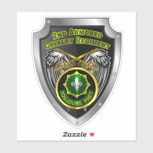 2e Pantserregiment ACR Sticker (Vel)