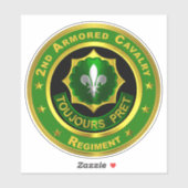 2e Pantserregiment ACR Sticker (Vel)