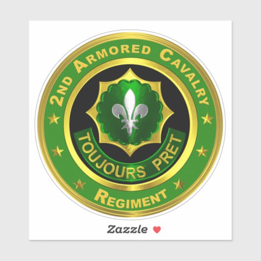 2e Pantserregiment ACR Sticker (Vel)