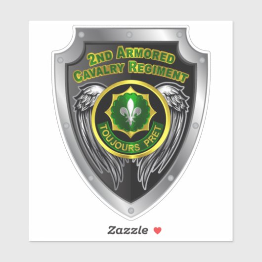 2e Pantserregiment ACR Sticker (Vel)