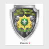 2e Pantserregiment ACR Sticker (Vel)