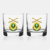 2e Pantserregiment ACR Whisky Glas (Voorkant)