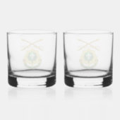 2e Pantserregiment ACR Whisky Glas (Achterkant)