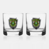 2e Pantserregiment ACR Whisky Glas (Voorkant)