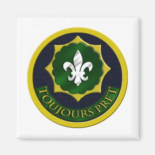 2e Pantserregiment Calvary Magneet (Voorkant)