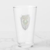 2e Pantserregiment Schild Wing Glass Cup Glas (Achterkant)