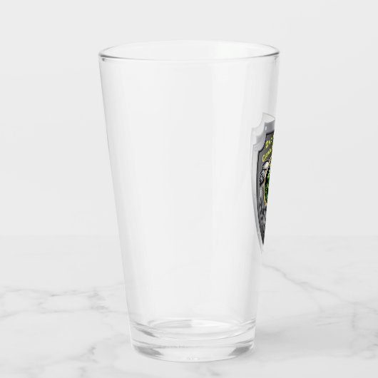 2e Pantserregiment Schild Wing Glass Cup Glas (Rechts)