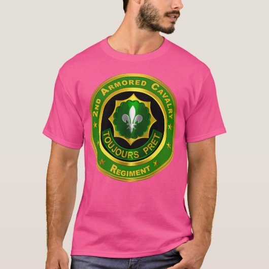 2e Pantserregiment T-shirt (Voorkant)