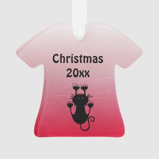 2e plaats Ugly kerstSweater Contest Ornament (achterkant)