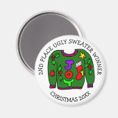 2e Prijs voor de wedstrijd van de winnares van de  Magneet (Voorkant / Achterkant)