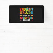 2e rang waarin het avontuur spandoek (Insitu)