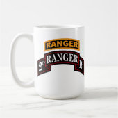 2e Ranger Battalion Coffee Mok (Links)