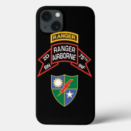 2e Ranger BN, 75e INF-schuifmodule met tabblad Case-Mate iPhone Case