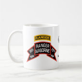 2e Ranger BN oude stijl scroll & tab, gevechtsspro Koffiemok (Links)