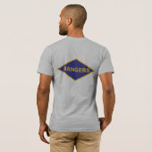 2e Ranger Bn + WWII Diamond T-shirts (Achterkant volledig)