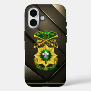 2e regiment gepantserde cavalerie van de ACR iPhone 16 Hoesje