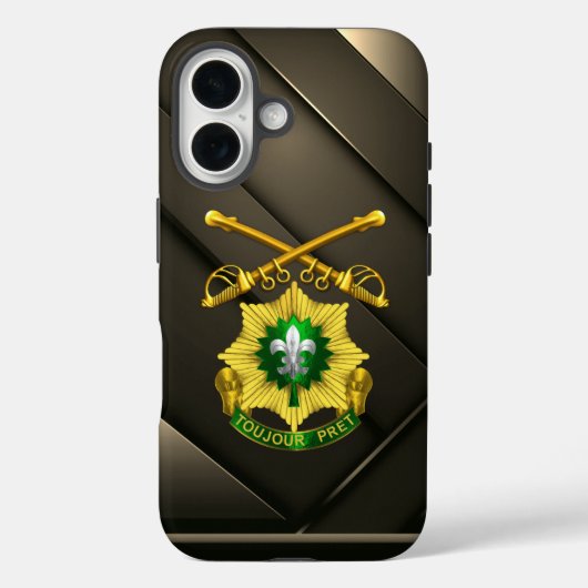 2e regiment gepantserde cavalerie van de ACR Case-Mate iPhone Case (Achterkant)