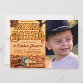2e Rodeo Landschap Uitnodiging met Afbeelding (Voorkant)