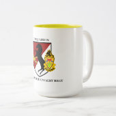 2E SQUADRON 11E ARMORED CAVALRY-MOK TWEEKLEURIGE KOFFIEMOK (Voorkant rechts)