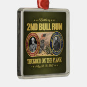 2e stierenloop (FH2) Metalen Ornament (Rechts)