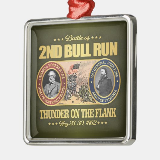 2e stierenloop (FH2) Metalen Ornament (Links)